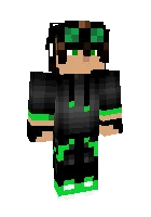 Green Hoodie Man — Minecraft skin, rasm 1