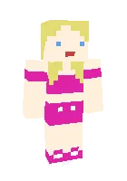 Chiroyli Barbie qiz — Minecraft skin, rasm 1