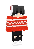 Yangi yil VovaKutsenko — Minecraft skin, rasm 1