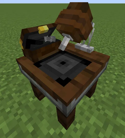 Engraving Table — Minecraft mod, rasm 2