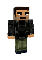 GTA 3 Claude (O'zgartirilgan) — Minecraft skin, rasm 1