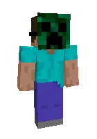 Niqobli Steve — Minecraft skin, rasm 1