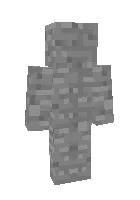 Tosh niqobi — Minecraft skin, rasm 1