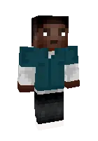GTA 5 Franklin Clinton — Minecraft skin, rasm 1