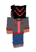 To'liq yovuz FT — Minecraft skin, rasm 1