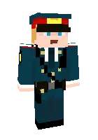 Rus Militsioneri — Minecraft skin, rasm 1
