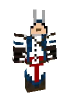 Assassin Connor — Minecraft skin, rasm 1