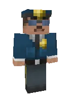Politsiyachi — Minecraft skin, rasm 1