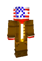 Amerika CountryHumans — Minecraft skin, rasm 1