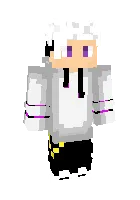 Kulrang Kasper — Minecraft skin, rasm 1