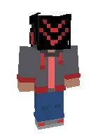 Kuchaytirilgan yovvoyi Texhnogun — Minecraft skin, rasm 1