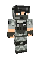 Harbiy GCV — Minecraft skin, rasm 1