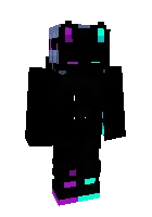 Neon Quyon Niqobi — Minecraft skin, rasm 1