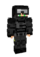 Maxsus Qism Praporshchik Zan — Minecraft skin, rasm 1