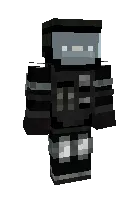 Maxsus Qism Kapral Dekster — Minecraft skin, rasm 1