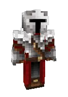 Ritsar Warden — Minecraft skin, rasm 1