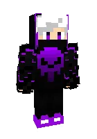 Binafsha Jallod — Minecraft skin, rasm 1