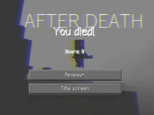 After Death — Minecraft mod, rasm 1