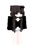 Yoqimli emo qiz — Minecraft skin, rasm 1