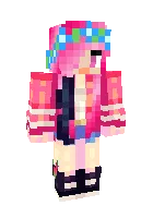 Evgenning qizi — Minecraft skin, rasm 1