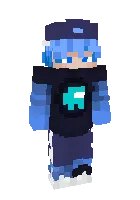 BlueAmongUs3373 — Minecraft skin, rasm 1