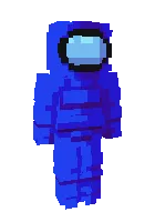 Among Us BlueAmongUs3373 — Minecraft skin, rasm 1