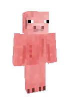 Cho'chqa — Minecraft skin, rasm 1