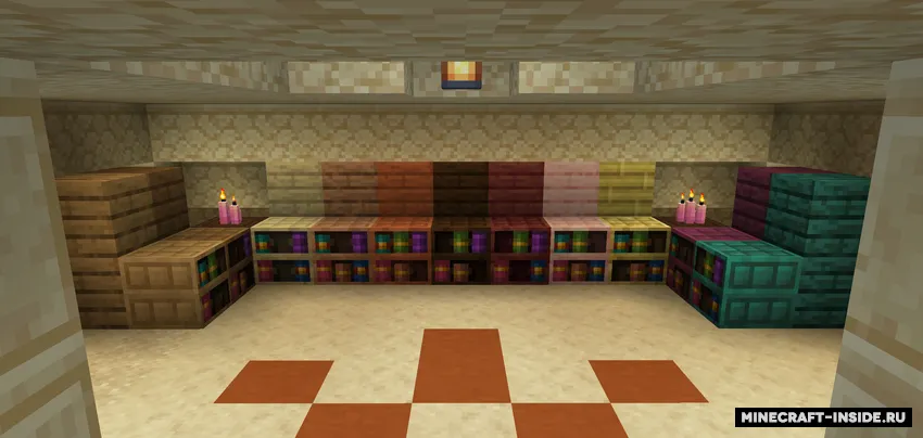 More Chiseled Bookshelf Variants — Minecraft mod, rasm 2