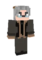 Kuromaku — Minecraft skin, rasm 1