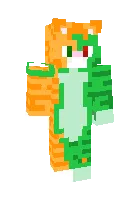 Vriskas — Minecraft skin, rasm 1