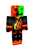 Dream tomonidan yutilgan Creeper — Minecraft skin, rasm 1