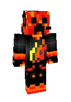 Lava Creeper — Minecraft skin, rasm 1