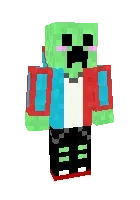 Kompot kiyimidagi Creeper