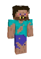 Bomj Stiv — Minecraft skin, rasm 1