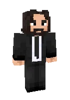John wick — Minecraft skin, rasm 1