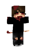 Mutatsiyaga uchragan Jon 2 — Minecraft skin, rasm 1