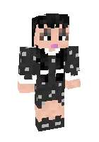 Wednesday — Minecraft skin, rasm 1