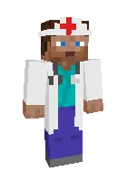 Stiv stomatolog shifokor — Minecraft skin, rasm 1