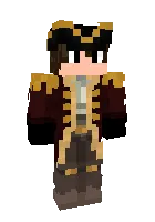 KommandorPro qaroqchi — Minecraft skin, rasm 1