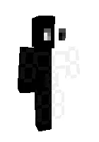 BlackWhiteBoy — Minecraft skin, rasm 1
