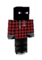 Endermen — Minecraft skin, rasm 1