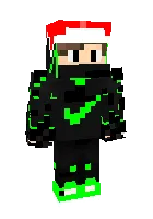 Blackdragons887 qish — Minecraft skin, rasm 1