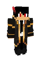 Dragon warrior fire — Minecraft skin, rasm 1