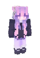 Yoqimtoy qiz — Minecraft skin, rasm 1