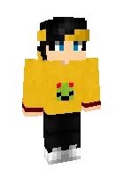 Nevo sariq asd — Minecraft skin, rasm 1