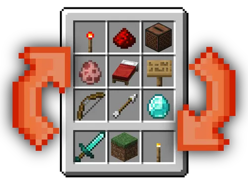 Hotbar Swapper — Minecraft mod, rasm 1
