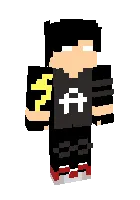 ALA⚡Dark hero⚡ — Minecraft skin, rasm 1