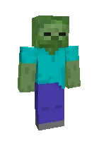 Zombie — Minecraft skin, rasm 1