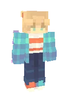 Paltodagi bola skini — Minecraft skin, rasm 1
