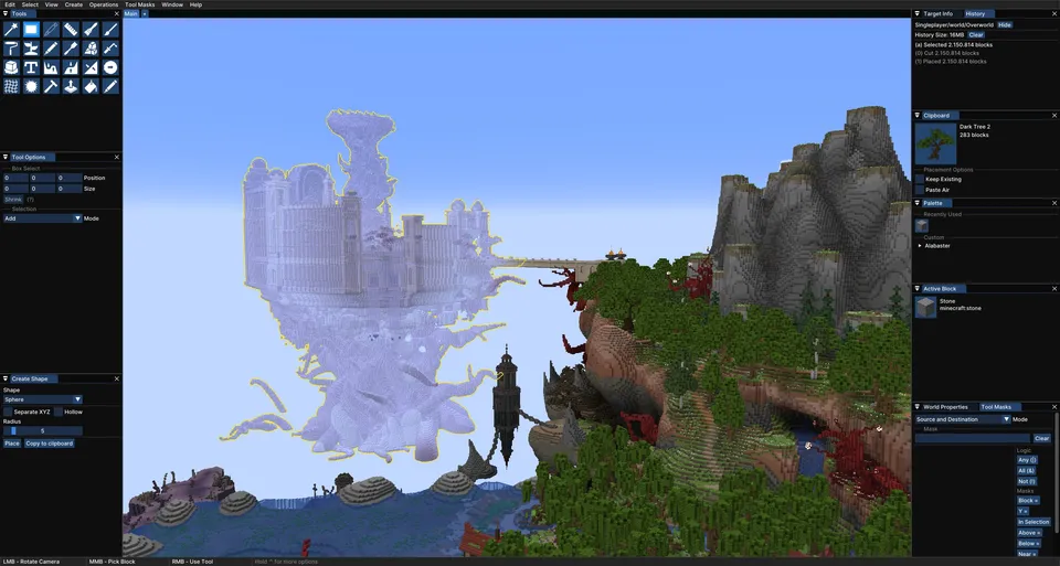 Axiom — Minecraft mod, rasm 2